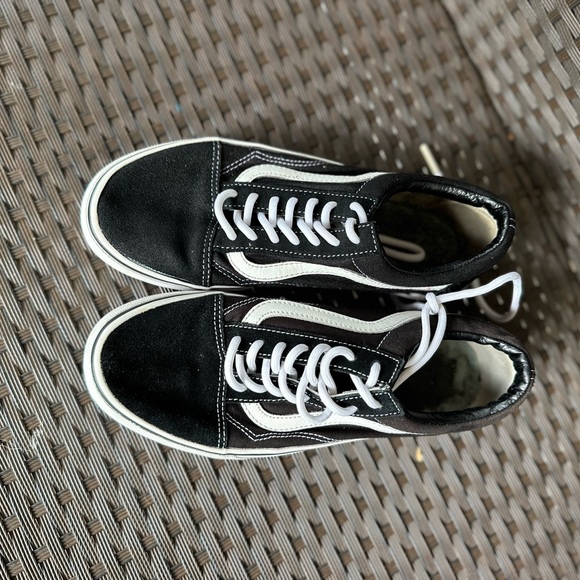 Vans Black and White Sneakers - Picture 1 of 3